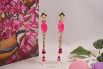 Orecchini Simonetta fucsia