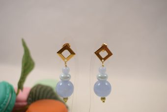 Orecchini Gaia celesti