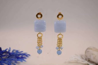 Orecchini Mael azzurri