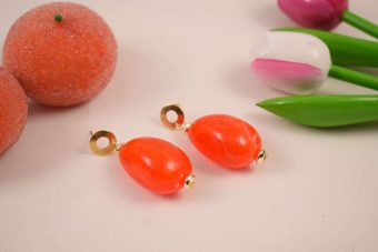 Orecchini Lola arancione